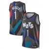 Mikal Bridges Brooklyn Nets Nike Unisex Swingman Jersey - Black - Hardwood Classics