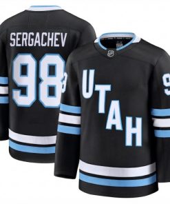 Mikhail Sergachev Men's Utah Mammoth Black Home Premium Jersey