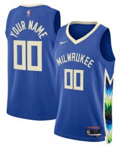 Milwaukee Bucks Nike Unisex Swingman Custom Jersey - Hardwood Classics - Royal