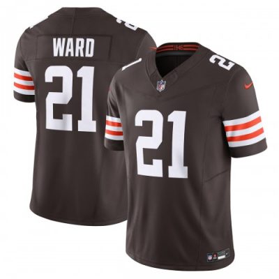 Denzel Ward #21 Cleveland Browns Nike Vapor F.U.S.E. Limited Jersey - Brown