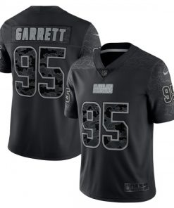 Myles Garrett Cleveland Browns Nike RFLCTV Limited Jersey - Black