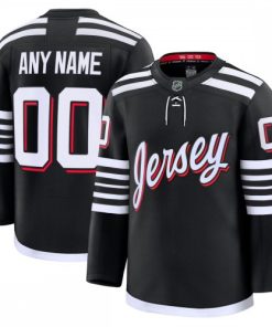 New Jersey Devils Alternate Premium Custom Jersey - Black