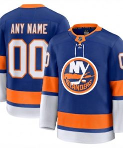 New York Islanders Royal Home Premium Custom Jersey