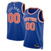 New York Knicks Nike Unisex Swingman Custom Jersey Blue