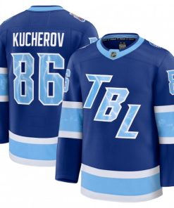 Nikita Kucherov Men's Tampa Bay Lightning Blue 2026 NHL Stadium Series Premium Jersey