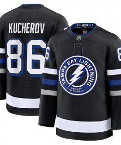 Nikita Kucherov Tampa Bay Lightning Black Alternate Premium Jersey