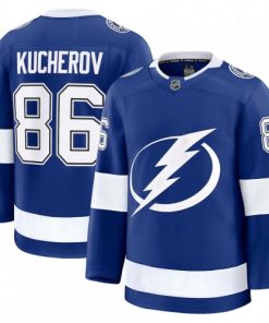 Nikita Kucherov Tampa Bay Lightning Blue Home Premium Jersey