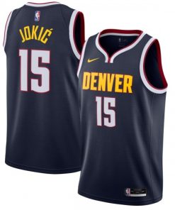 Nikola Jokic Denver Nuggets Nike Swingman Jersey Navy