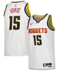 Nikola Jokic Denver Nuggets Nike Unisex Swingman Jersey  - White