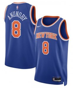 OG Anunoby New York Knicks Nike Unisex Swingman Jersey  - Blue