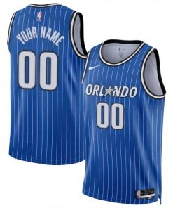Orlando Magic Nike Unisex Blue Swingman Player Custom Jersey