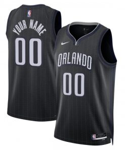 Orlando Magic Nike Unisex Swingman Custom Jersey - Hardwood Classics - Black