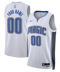 Orlando Magic Nike Unisex Swingman Custom Jersey White - Association Edition