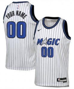 Orlando Magic Nike White Association Edition Swingman Custom Jersey