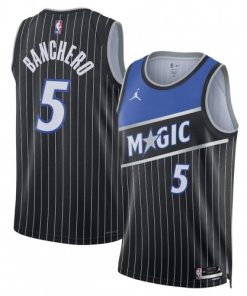 Paolo Banchero Orlando Magic Jordan Brand Unisex Black Swingman Jersey - Statement Edition