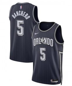 Paolo Banchero Orlando Magic Nike Unisex Swingman Jersey - Navy - Hardwood Classics
