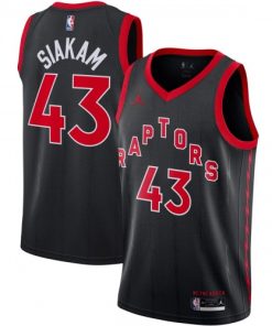 Pascal Siakam Toronto Raptors Jordan Brand Swingman Jersey - Statement Edition - Black
