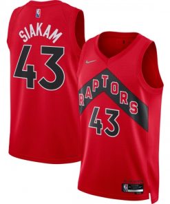 Pascal Siakam Toronto Raptors Nike Diamond Swingman Jersey  - Red