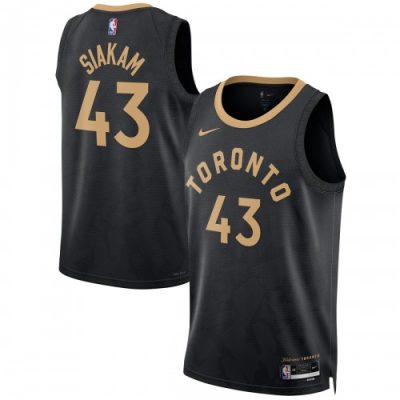 Pascal Siakam Toronto Raptors Nike Unisex Swingman Jersey - Hardwood Classics - Black