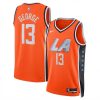 Paul George LA Clippers Nike Unisex 2025/26 Orange Swingman Jersey - Hardwood Classics