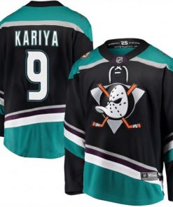 Paul Kariya Men's Anaheim Ducks Black Alternate Breakaway Jersey