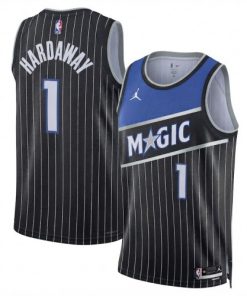 Penny Hardaway Orlando Magic Jordan Brand Unisex Black Swingman Jersey - Statement Edition
