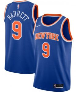 RJ Barrett New York Knicks Nike Swingman Jersey - Blue