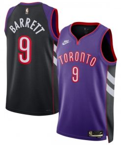 RJ Barrett Toronto Raptors Nike Unisex Swingman Jersey - Purple - Classic Edition