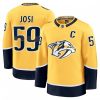 Roman Josi Nashville Predators Home Premium Jersey - Yellow