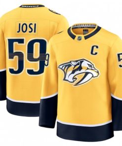 Roman Josi Nashville Predators Home Premium Jersey - Yellow
