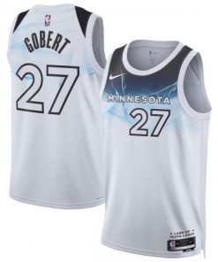 Rudy Gobert Minnesota Timberwolves Nike Unisex Swingman Player Jersey - Hardwood Classics - White