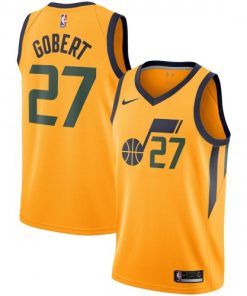 Rudy Gobert Utah Jazz Nike Replica Swingman Jersey - Statement Edition - Gold
