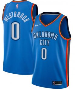 Russell Westbrook Oklahoma City Thunder Nike Swingman Player Jersey  - Blue