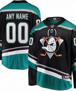 Ryan Getzlaf Men's Anaheim Ducks Black Alternate Breakaway Custom Jersey