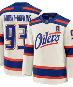Ryan Nugent-Hopkins Edmonton Oilers Alternate Cream Premium Player Jersey
