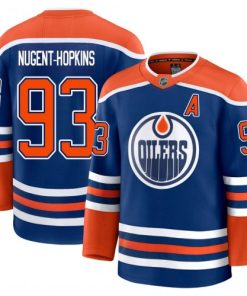 Ryan Nugent-Hopkins Edmonton Oilers Home Premium Player Jersey