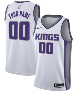 Sacramento Kings Nike Swingman Custom Jersey - Association Edition - White