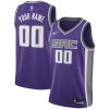Sacramento Kings Nike Swingman Custom Jersey Purple