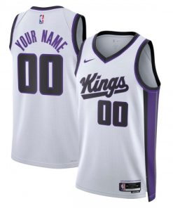 Sacramento Kings Nike Unisex Swingman Custom Jersey - Association Edition - White