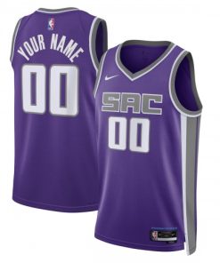 Sacramento Kings Nike Unisex Swingman Custom Jersey Purple