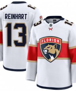 Sam Reinhart Florida Panthers Away Premium Player Jersey - White