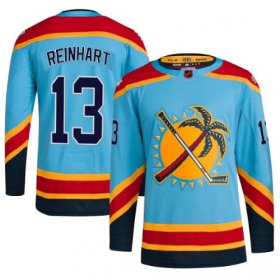 Sam Reinhart Florida Panthers Reverse Retro 2.0 Jersey - Light Blue