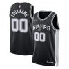 San Antonio Spurs Nike Unisex Swingman Custom Jersey Black