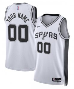 San Antonio Spurs Nike Unisex Swingman Custom Jersey White - Association Edition