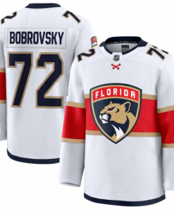 Sergei Bobrovsky Florida Panthers Away Premium Player Jersey - White