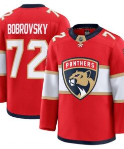 Sergei Bobrovsky Florida Panthers Home Premium Player Jersey - Red
