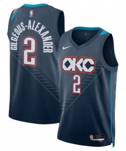 Shai Gilgeous-Alexander Oklahoma City Thunder Nike Unisex 2025/26 Hardwood Classics Swingman Jersey