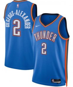 Shai Gilgeous-Alexander Oklahoma City Thunder Nike Unisex Swingman Jersey  - Blue