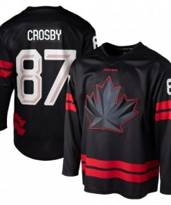 Sidney Crosby Hockey Bauer Canada 2026 Olympics Replica Jersey - Black