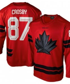 Sidney Crosby Hockey Bauer Canada 2026 Olympics Replica Jersey - Red
